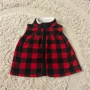 9m plaid vest
